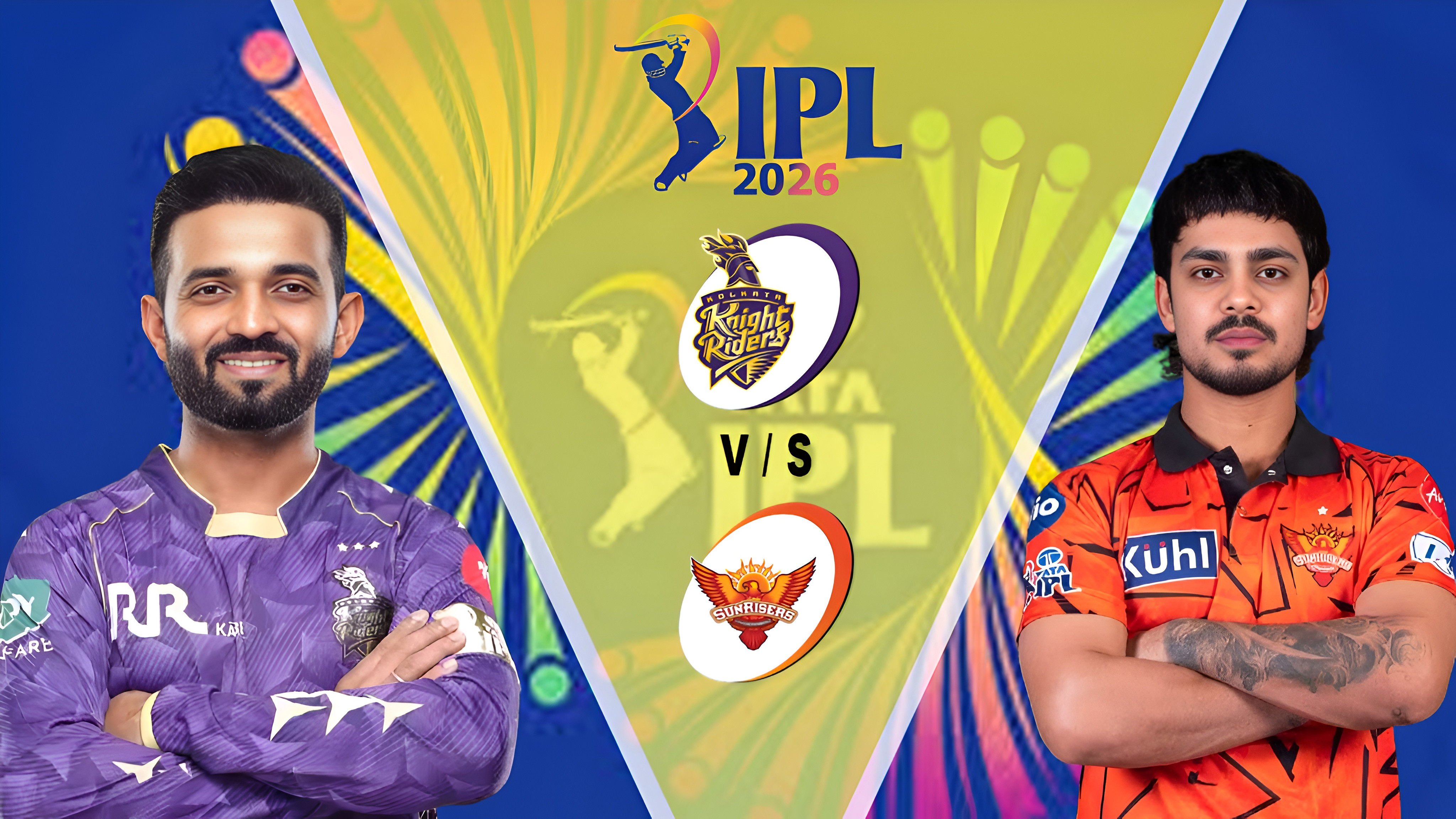 KKR Vs. SRH – 6th Match — "Eden's Fight" Two Great Nations That Worthed and then Collide in City of Joy