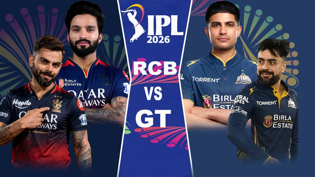 Red castle against the line- RCB vs GT at Chinnaswamy
