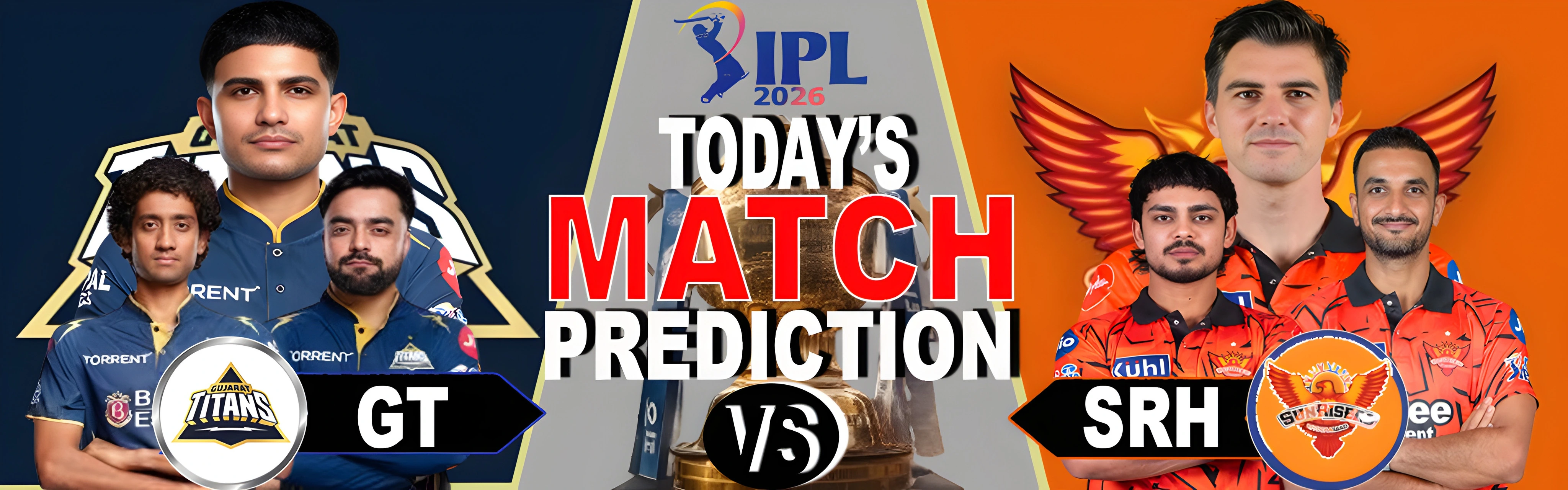 Fire Meets Thunder: Gujarat Titans vs. Sunrisers Hyderabad