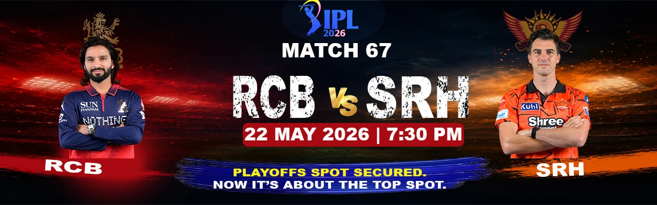 RCB vs SRH IPL 2026 Match Prediction and Live Updates | IPL Cricket ID