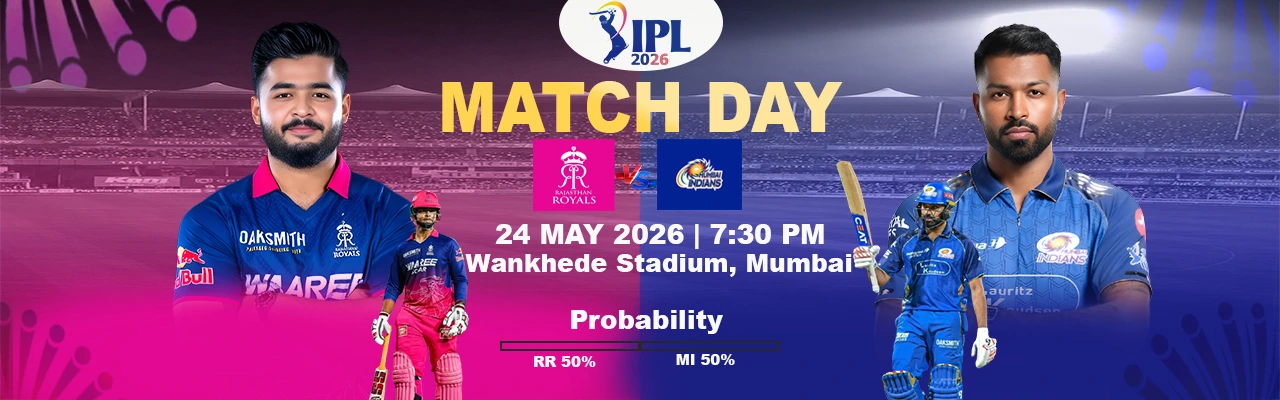 MI vs RR IPL 2026 Match 69 Preview: Mumbai Indians Face Rajasthan Royals in a Playoff Decider at Wankhede Stadium — 3:30 PM IST Tomorrow Analysis