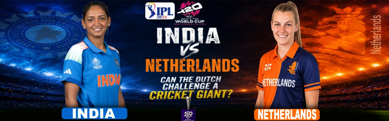India vs Netherlands T20 World Cup: Can the Dutch Challenge a Cricket Giant?